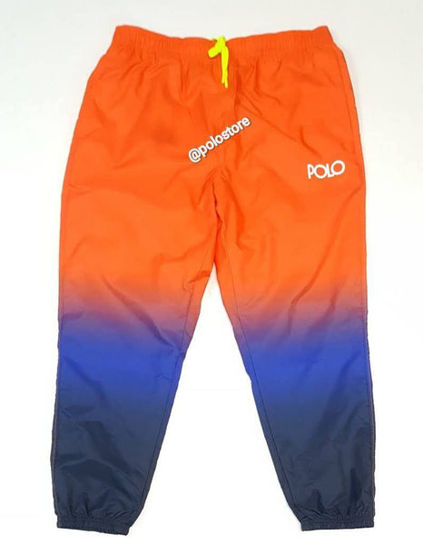 Nwt Polo Ralph Lauren Orange Water Repellent Windbreaker Pants - Unique Style