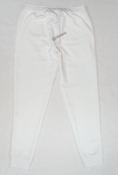 Nwt Polo Ralph Lauren White Script Patch Joggers - Unique Style