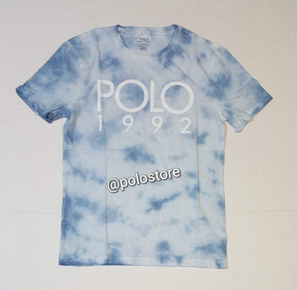 Nwt Polo Ralph Lauren Blue Tie-Dye 1992 Tee - Unique Style