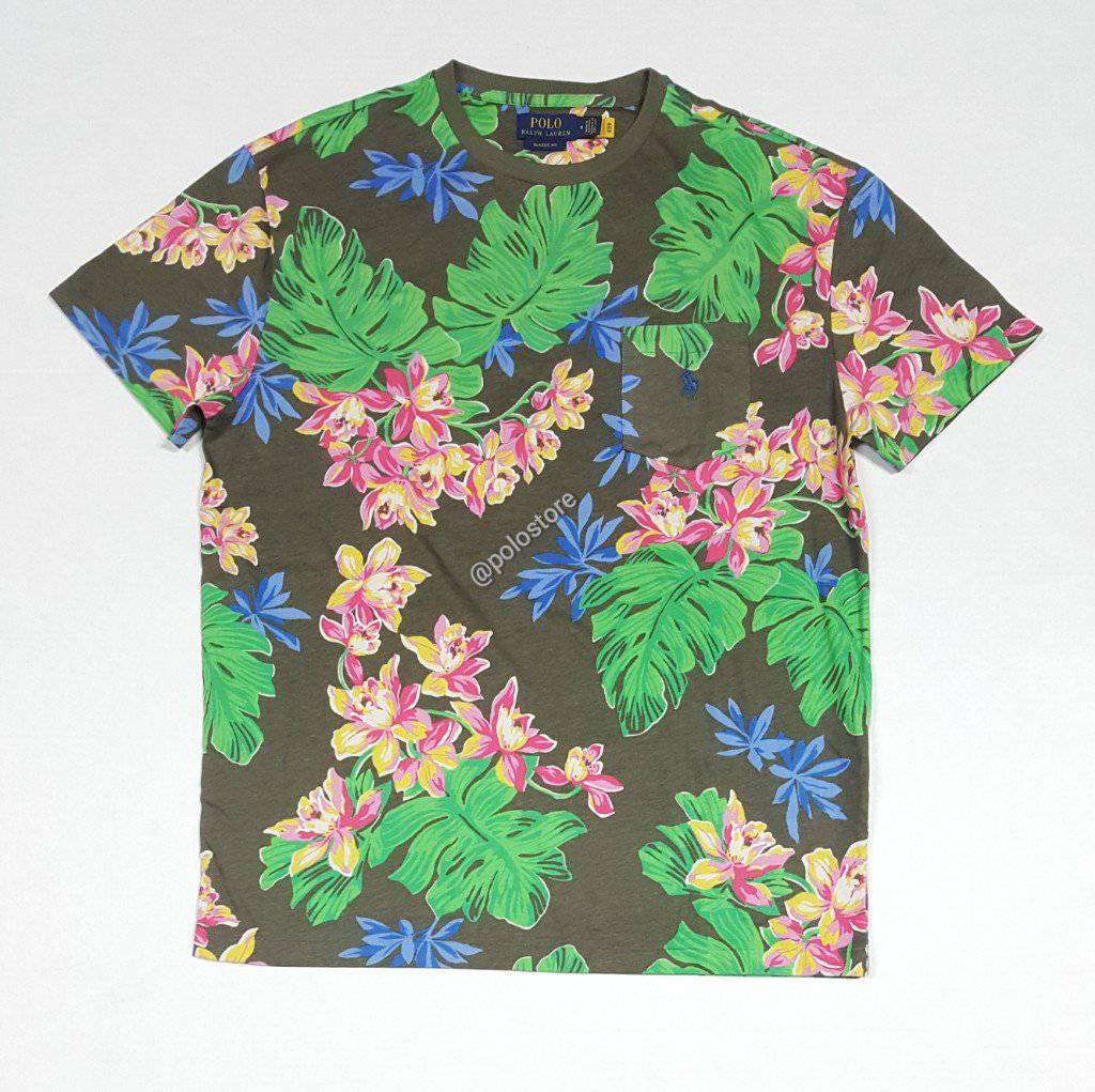 Nwt Polo Ralph Lauren Classic Fit Floral Tee