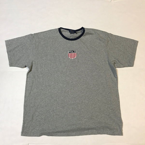 Nwt Polo Ralph Lauren Grey K-Swiss Tee - Unique Style