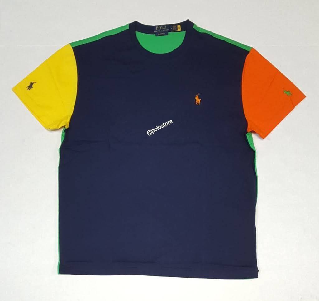 Nwt Polo Ralph Lauren Multi Color Classic Fit Small Pony Tee