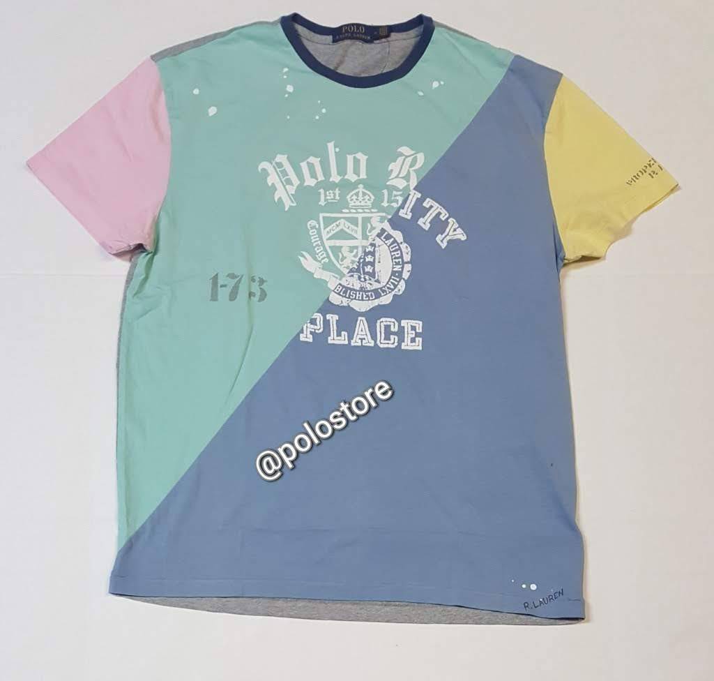 Nwt Polo Ralph Lauren Multi Patch Tee