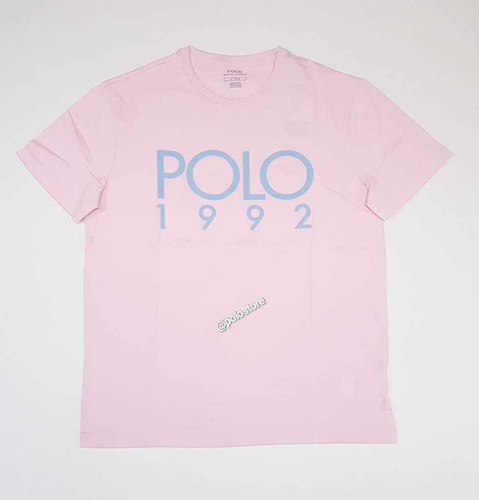 Nwt Polo Ralph Lauren Pink/Blue 1992 Tee