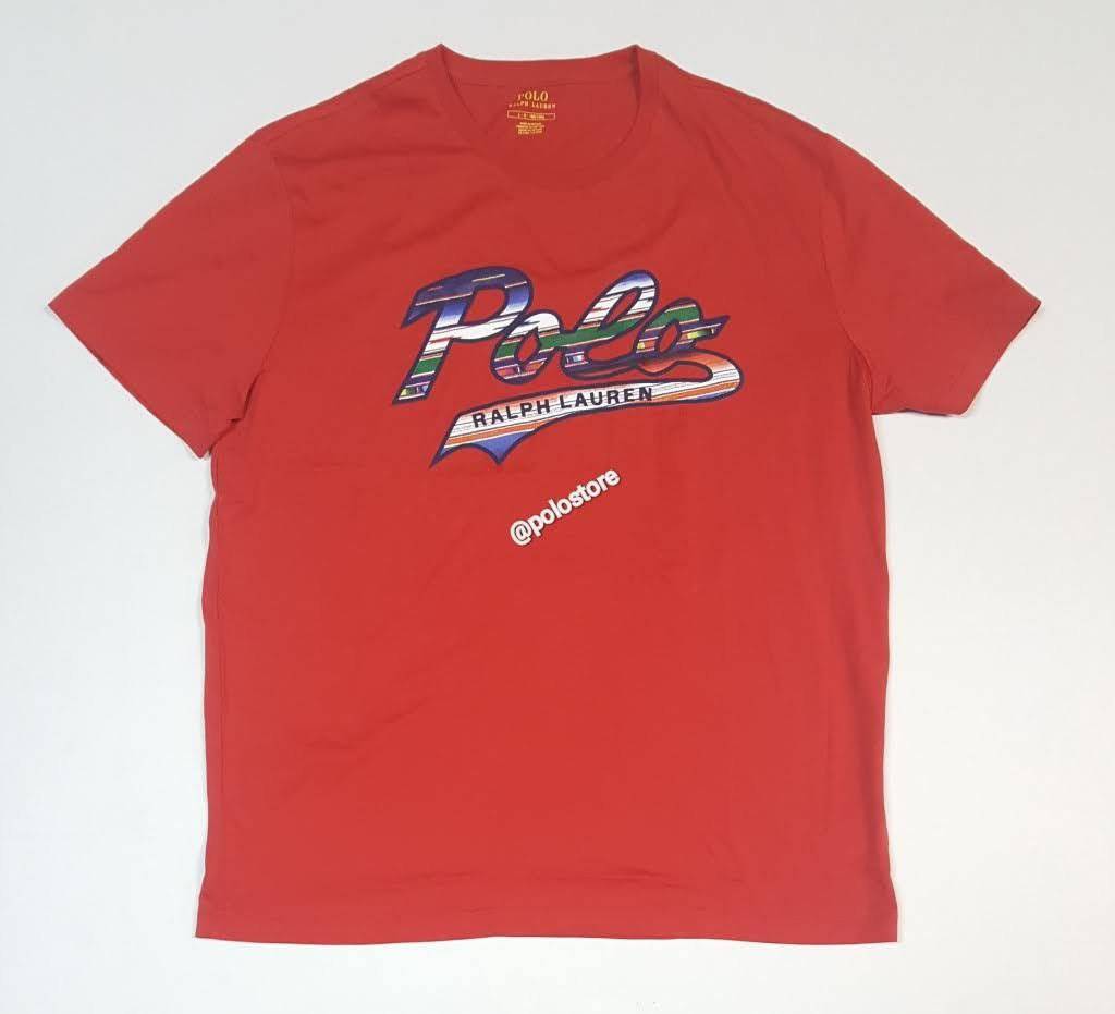 Nwt Polo Ralph Lauren Red Script 2021 Tee