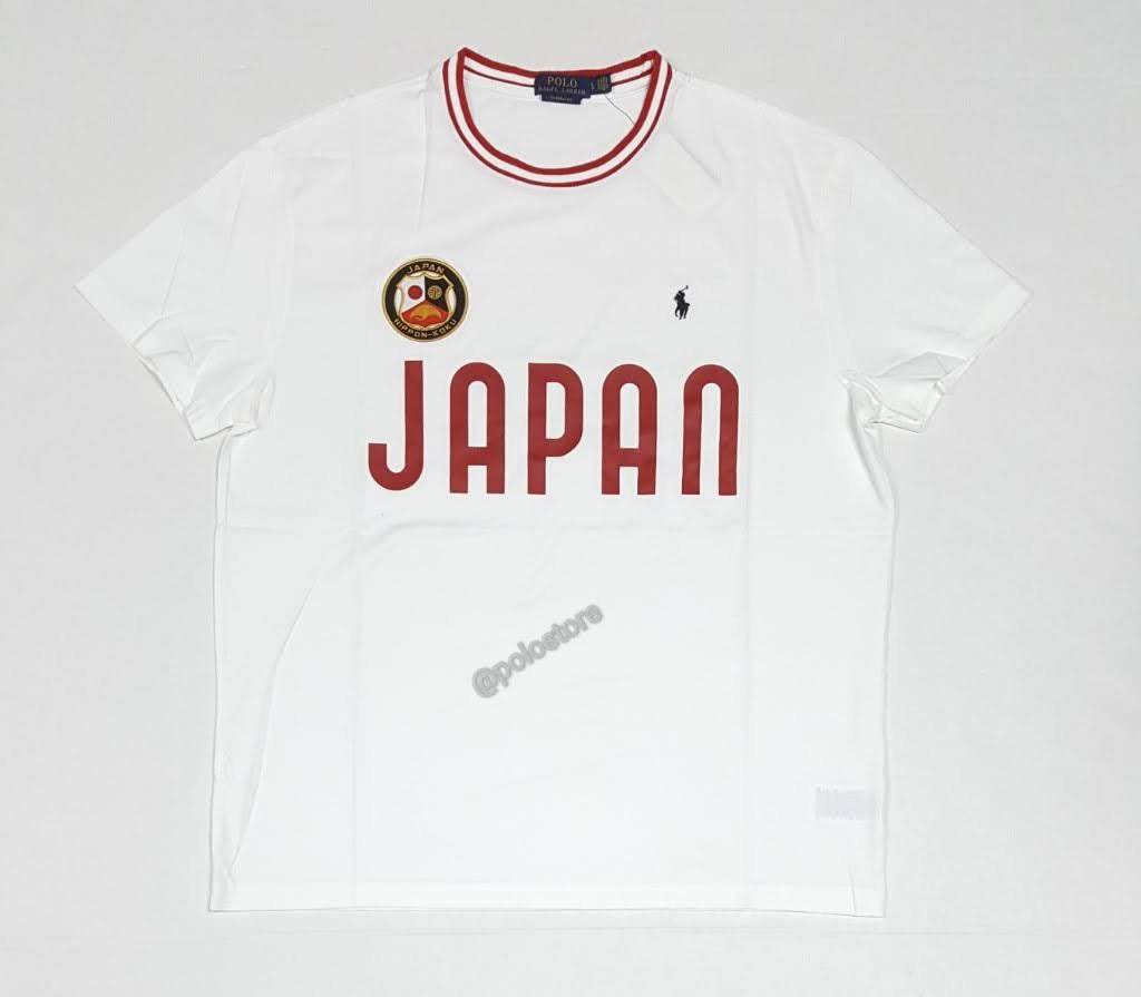 Nwt Polo Ralph Lauren White Japan Small Pony Classic Fit Tee