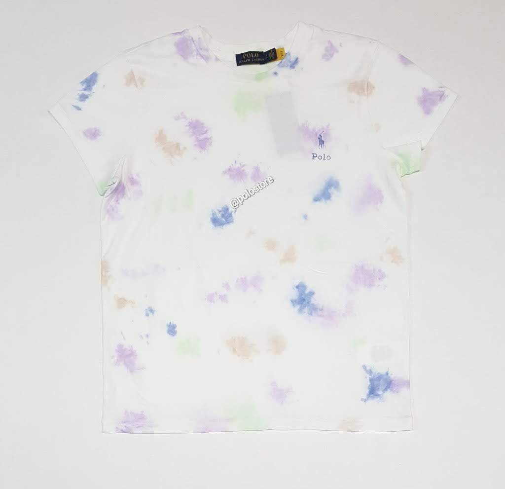 Nwt Polo Ralph Lauren Women's Pastel Tie Dye Tee