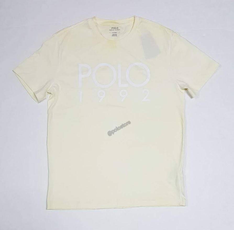 Nwt Polo Ralph Lauren Yellow Tie-Dye 1992 Tee