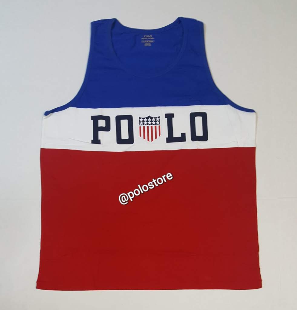 Nwt Polo Ralph Lauren Kswiss Shield Tank Top