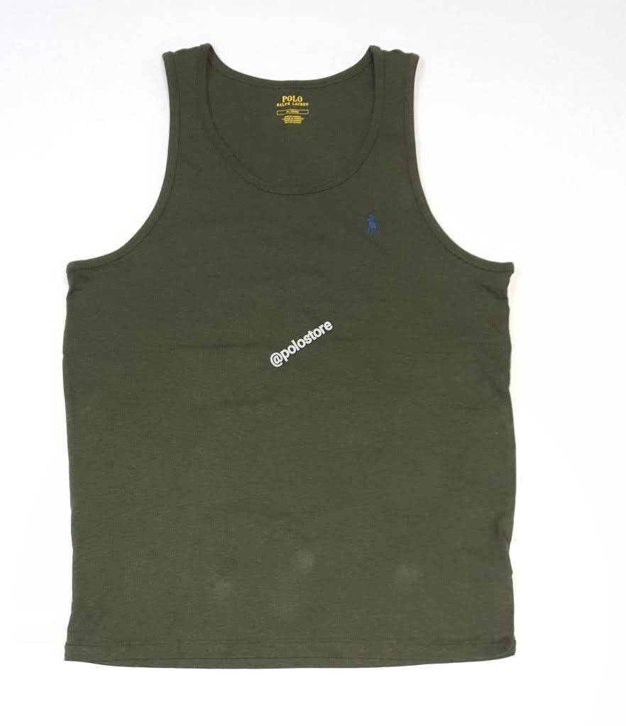Nwt Polo Ralph Lauren Olive Small Pony Tank Top