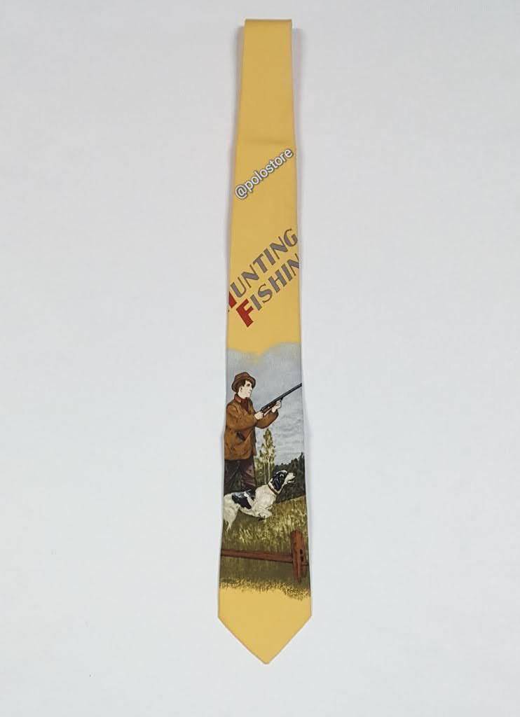 Nwt Polo Ralph Lauren Sportsman Hunting and Fishing Tie