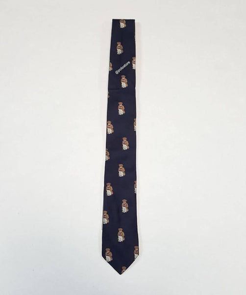Nwt Polo Ralph Lauren Usa Bear Tie - Unique Style