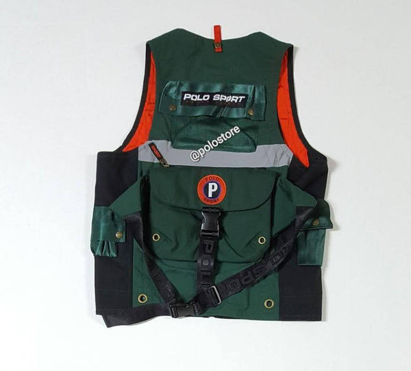 Nwt Polo Ralph Lauren Polo Sport Classic Fit Vest with Detachable Bag - Unique Style