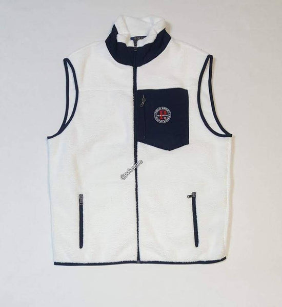 Nwt Polo Ralph Lauren White P 12M YACHT CHALLENGE VEST - Unique Style