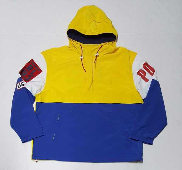 NWT POLO RALPH LAUREN YELLOW P2 CLASSIC FIT CP-93 WINDBREAKER - Unique Style
