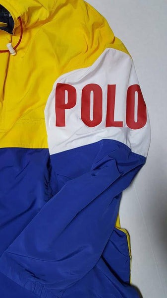 NWT POLO RALPH LAUREN YELLOW P2 CLASSIC FIT CP-93 WINDBREAKER - Unique Style