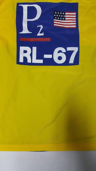 NWT POLO RALPH LAUREN YELLOW P2 CLASSIC FIT CP-93 WINDBREAKER - Unique Style