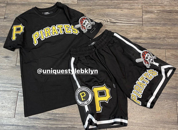 Pro Standard /ProMax Pittsburg Pirates Tee And Shorts Set