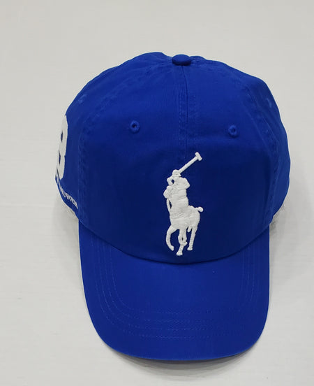 Nwt Polo Ralph Lauren 5 Panel Navy Adjustable Strap Back Hat