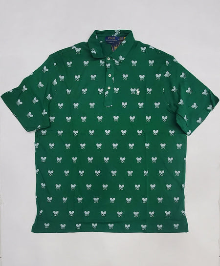 Nwt Polo Ralph Lauren Allover Print Polo