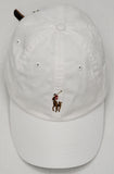 Nwt Polo Ralph Lauren White Pony Adjustable Hat - Unique Style