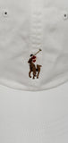 Nwt Polo Ralph Lauren White Pony Adjustable Hat - Unique Style