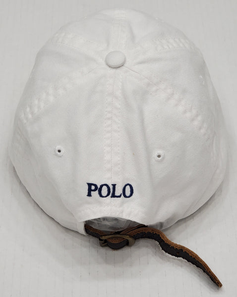 Nwt Polo Ralph Lauren White Pony Adjustable Hat - Unique Style