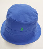 Nwt Polo Ralph Lauren Classic Royal Green Small Pony Bucket Hat - Unique Style