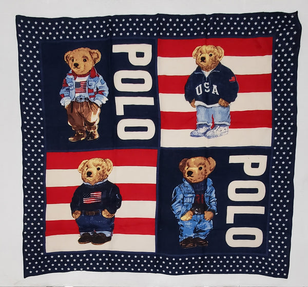 Nwt Polo Ralph Lauren 4 Bears Scarf - Unique Style