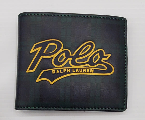 Nwt Polo Ralph Lauren Script Leather Wallet - Unique Style