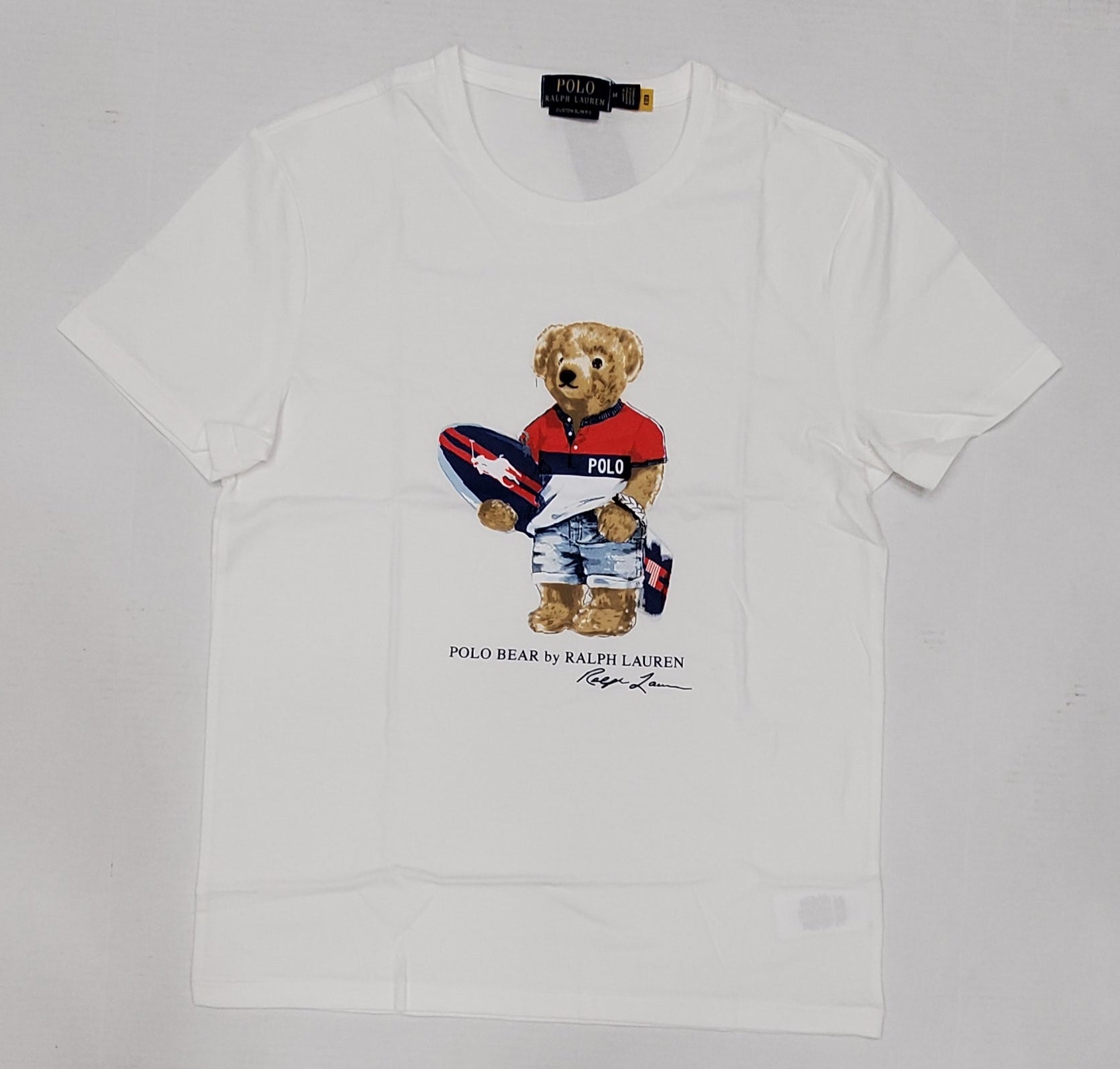 Polo Bear logo-print T-shirt