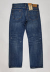 Nwt Polo Ralph Lauren Blue Rips Classic Fit Jeans - Unique Style