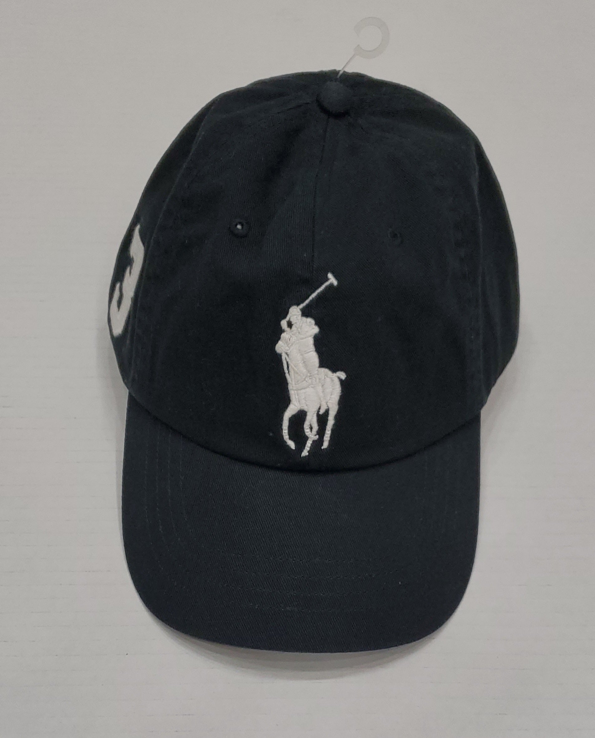 Polo Ralph Lauren Men’s White Big Pony #3 Adjustable sold Baseball Cap Hat