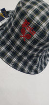 Nwt Polo Ralph Lauren Polo Tennis Plaid Reversible Hat - Unique Style