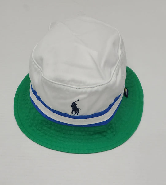Nwt Polo Ralph Lauren White US Open NYC Tennis Bucket Hat - Unique Style