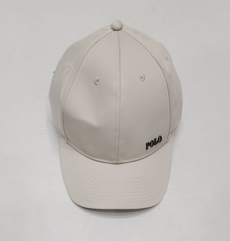 Nwt Polo Lauren White Wimbledon Lawn Tennis Adjustable Strap Back Hat