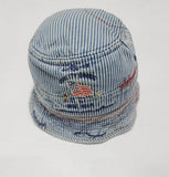 Nwt Polo Ralph Lauren RL Quality Goods Denim Bucket Hat - Unique Style