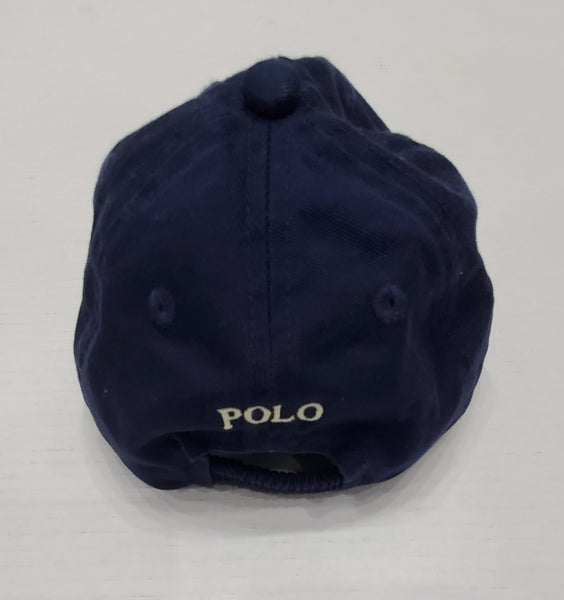 Polo Ralph Lauren Infant Navy Blue Kids Hat (12M-24M) - Unique Style