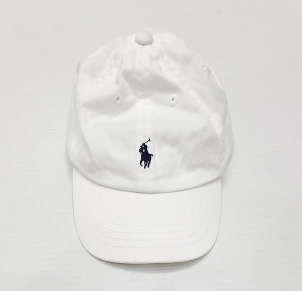 Polo Ralph Lauren White Kids Hat (2T -7) - Unique Style