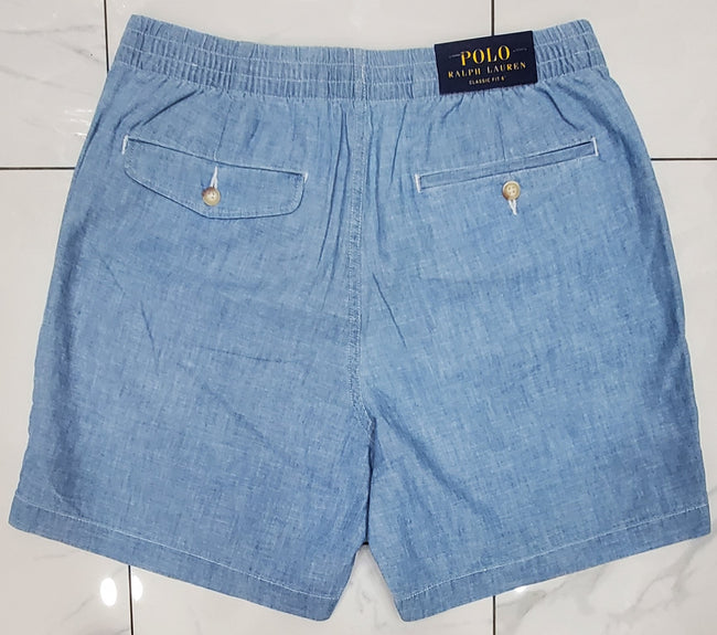 Nwt Polo Ralph Lauren Soft Denim Classic Fit 6" Shorts - Unique Style