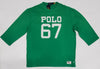 Nwt Polo Ralph Lauren Green Polo 67 Classic Fit 3/4 Sleeve Tee - Unique Style