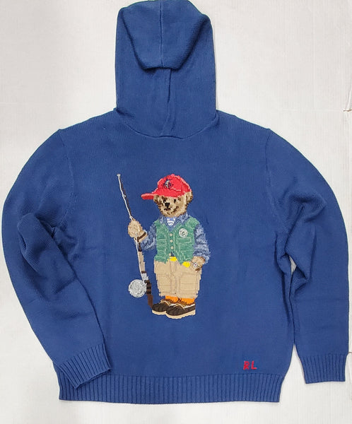 Nwt Polo Ralph Lauren Fishing Bear Teddy Bear Sweater - Unique Style