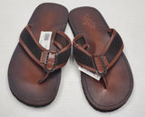Nwt Polo Ralph Lauren Brown Polo Pony Thong Slippers w/o Box - Unique Style