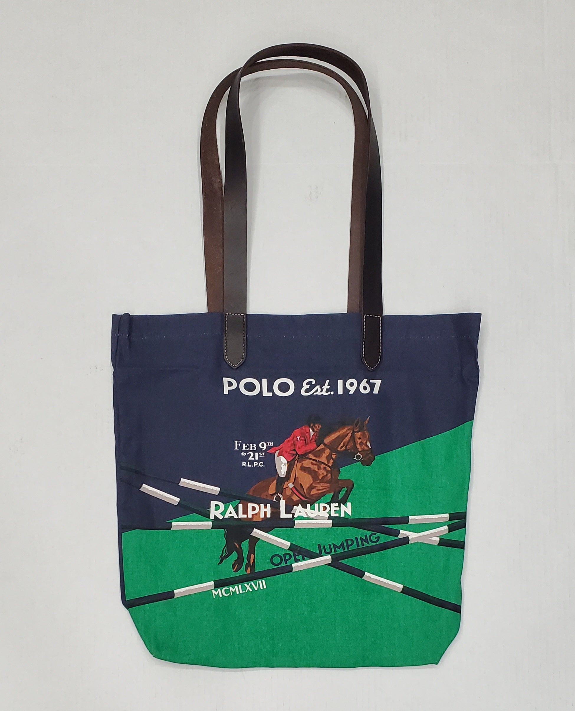 Nwt Polo Ralph Lauren Equestrian Tote Bag