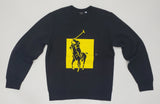 Nwt  Polo Ralph Lauren Black/Yellow Pony Sweater - Unique Style