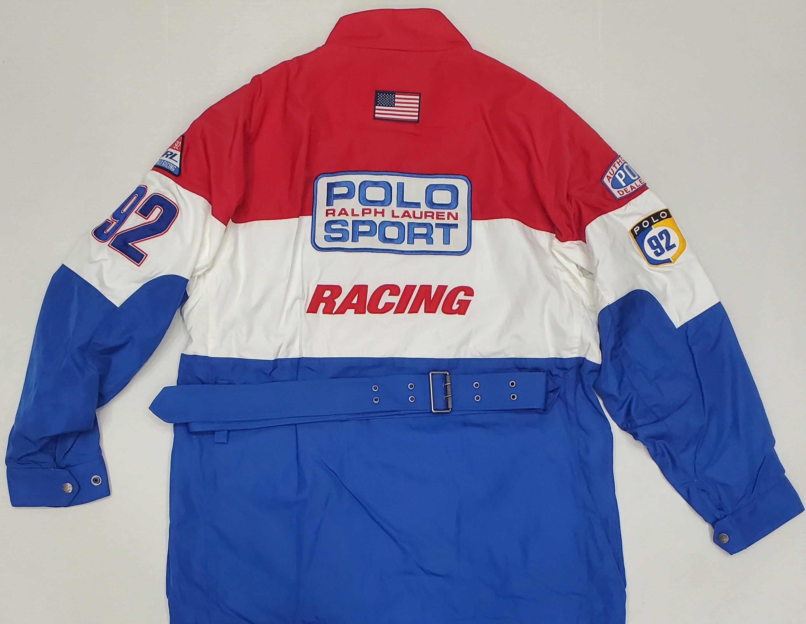 Nwt Polo Ralph Lauren Racing Jacket w/Patches | Unique Style