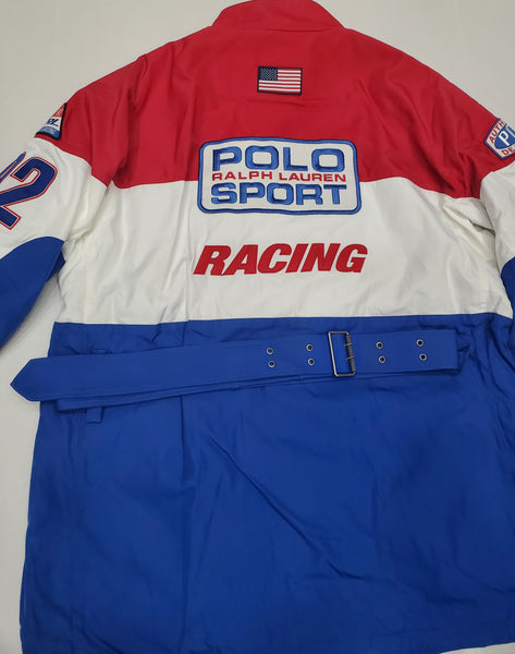 Nwt Polo Ralph Lauren Racing Jacket w/Patches - Unique Style
