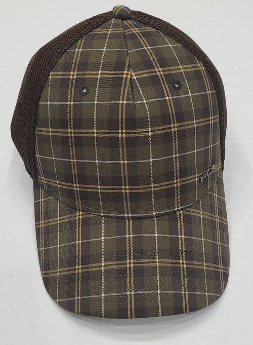 Nwt Polo Ralph Lauren RLX Plaid Mesh Fitted Hat - Unique Style