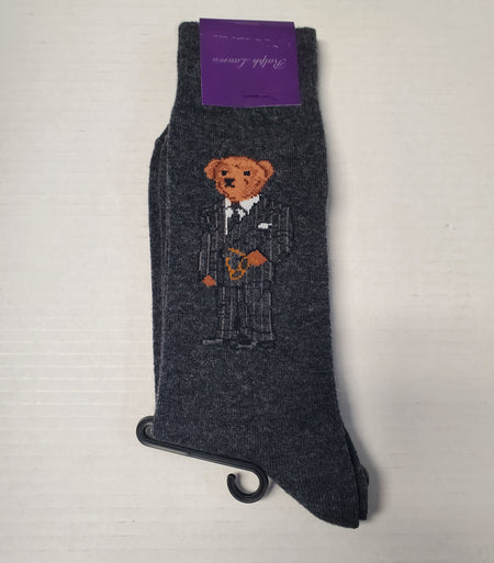 Nwt Polo Ralph Lauren 3 Pack Ankle Spellout Socks