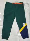 Nwt Polo Ralph Lauren Green/Navy/Yellow # 3 Nylon Pants - Unique Style